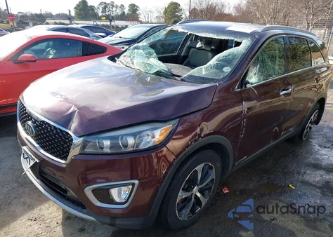 2017 Kia Sorento 3.3L Ex из США, поврежденный, VIN 5XYPHDA59HG310744